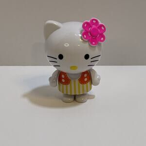 Hello Kitty Toy Figure Head opens‎ to transform into body 3.5"